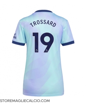 Arsenal Leandro Trossard #19 Maglia Gara Terza Repliche 2024-25 Donna